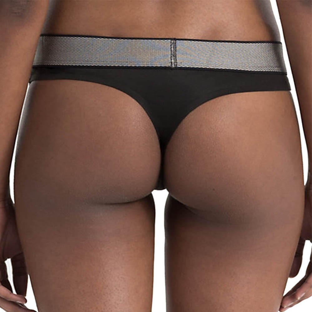 Dámské tanga Calvin Klein QF4054E - Calvin Klein (Tanga, brazilky -  Kalhotky - Dámské)