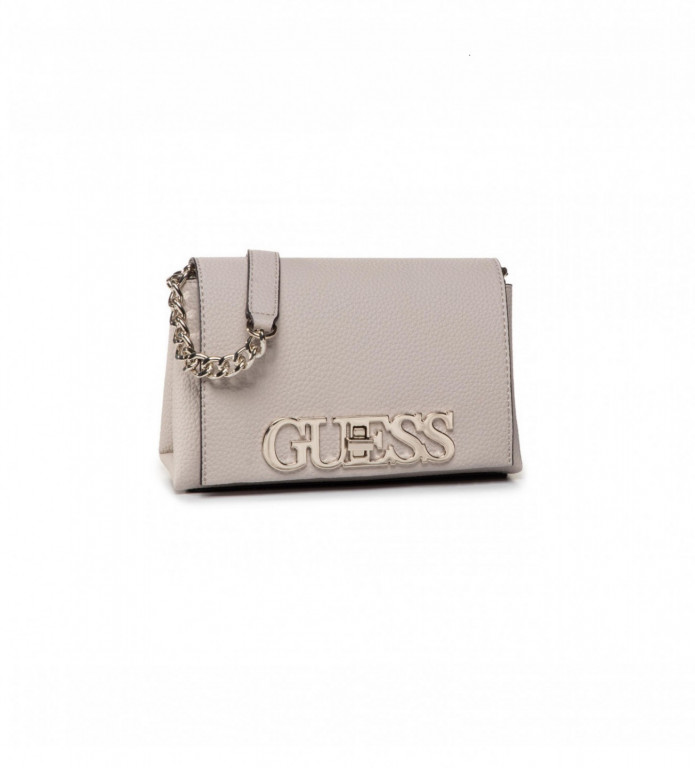 GUESS dámská bežová crossbody kabelka UPTOWN CHIC MINI CROSSBODY č.1